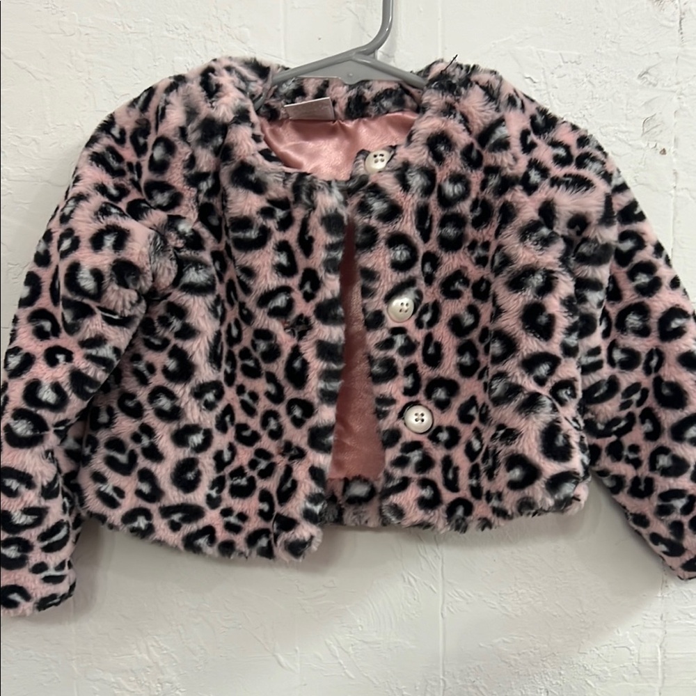 Leopard Print Kids Jacket